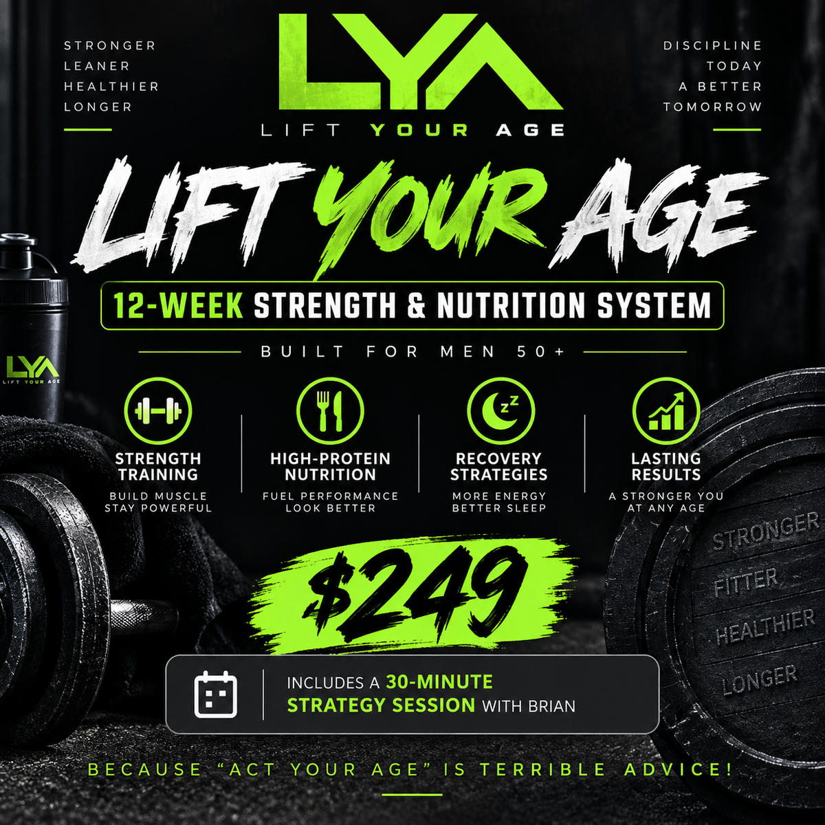 Lift Your Age — 12-Week Strength & Nutrition System